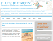 Tablet Screenshot of eljuegodeconocerse.com
